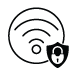 secure wifi icon
